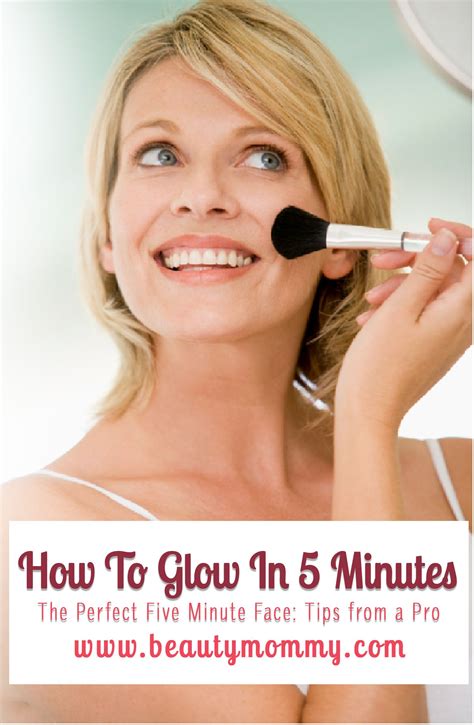 5 Minute Face Tips