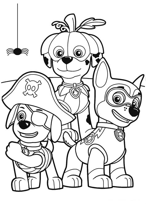 5 Paw Patrol Coloring Pages