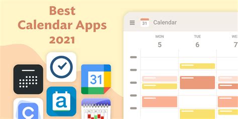 5-unit calendar apps