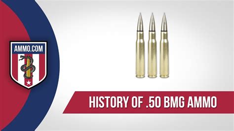 History of 50 Caliber BMG Ammunition