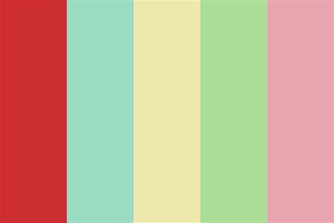 50s Color Palette Graphics Design