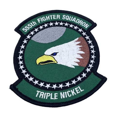 555th Fighter Squadron Patch