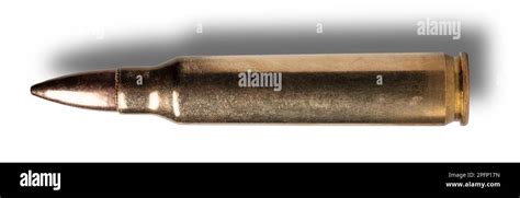 A 5.56x45mm NATO cartridge