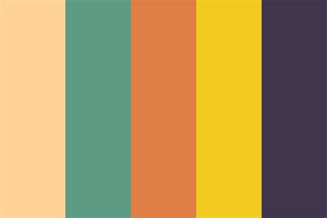 70s Nature-Inspired Color Palette