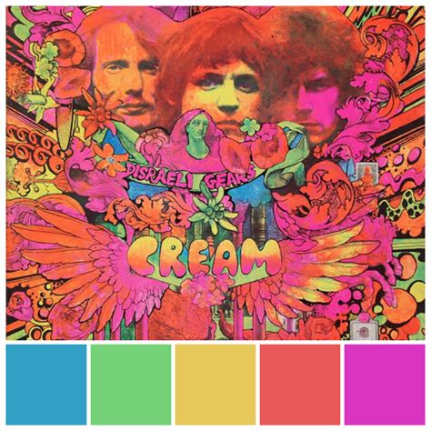 70s Psychedelic Color Palette