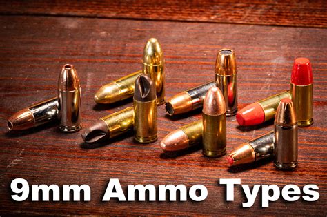 9mm ammunition types