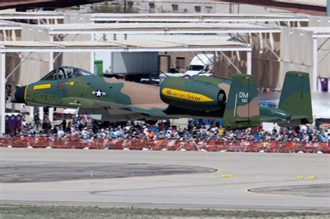 A-10 Demo Team Performing for a Live Audience