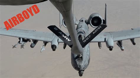 A-10 Warthog Aerial Refueling