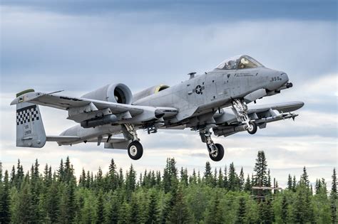 A-10 Warthog in Flight