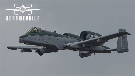 A-10 Warthog Flight Demonstration