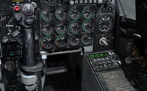 A-10c Warthog Cockpit Controls