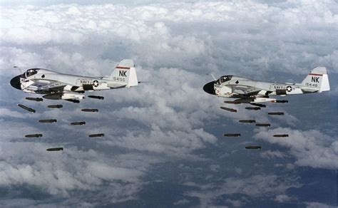 A-6 Intruder bombing