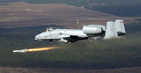 A10 Thunderbolt Missile Launch