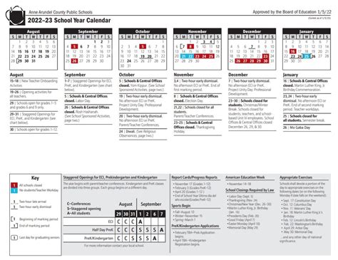 AACPS Calendar Time Management