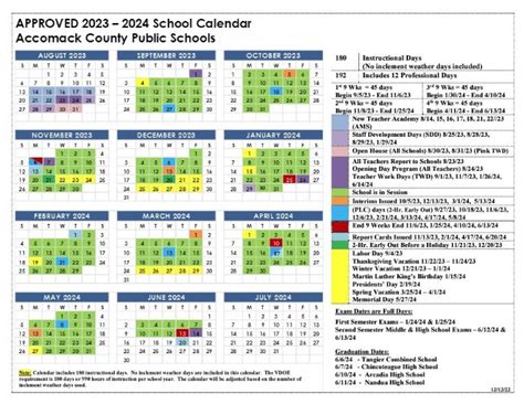 ACPS Calendar Summer School