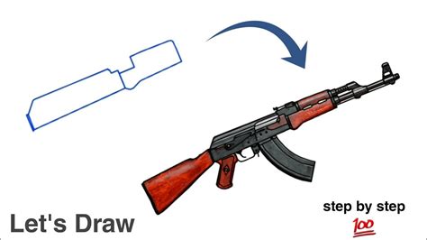 AK-47 step-by-step draw