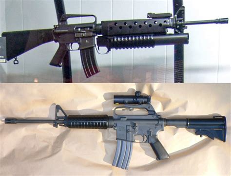 AR-15 and M16 key differences