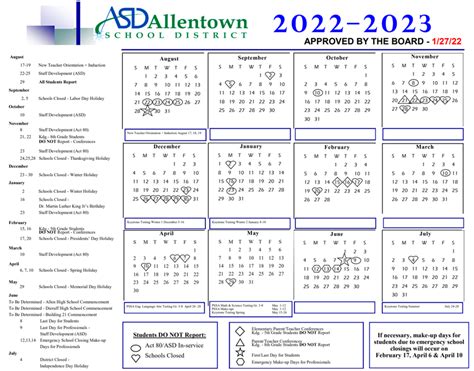 ASD 20 School Calendar Image 5