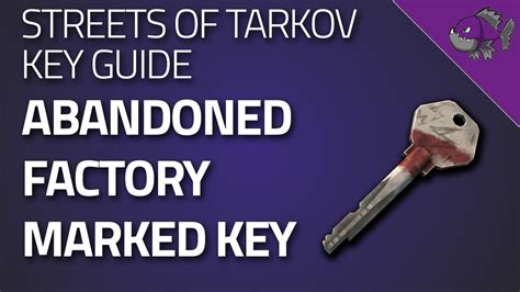 History of the Abandoned Factory Marked Key