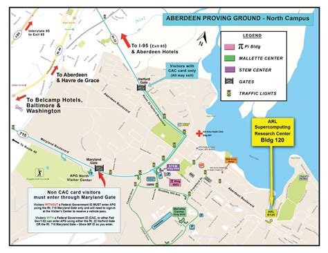 Aberdeen Proving Ground Map