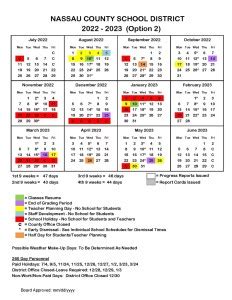 How to Access the Nassau County Schools Calendar