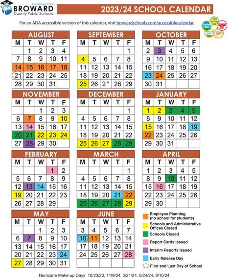 Achs School Calendar Image 1