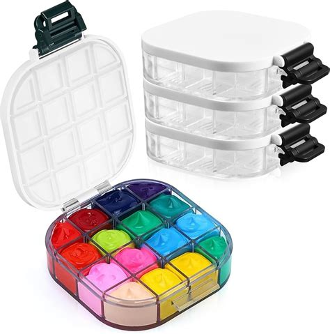 Acrylic Paint Palette with Airtight Lid