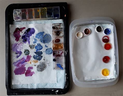 Acrylic Painting Wet Palette