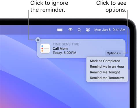 Adding Reminders and Notifications