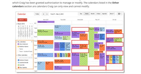 Additional Calendar Tips