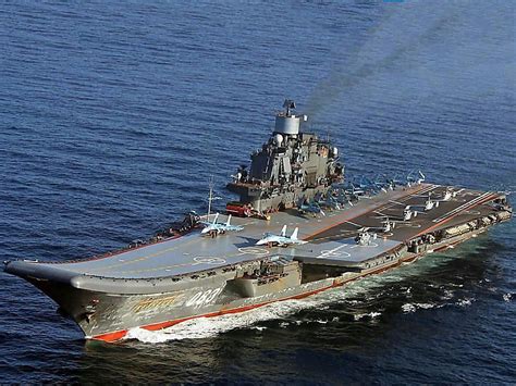 Aircraft on the Admiral Kuznetsov