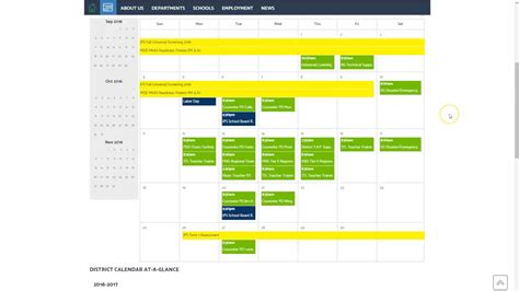 Advanced JPS Calendar Features