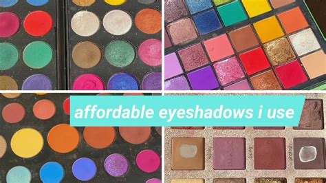 Affordable Eye Shadows