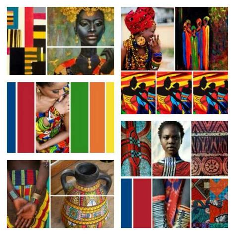 African Color Palette Collection