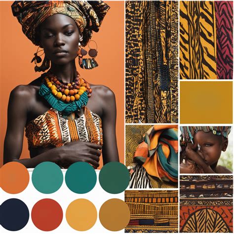 African Inspired Color Palette