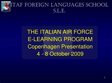 Air Force e-learning innovation