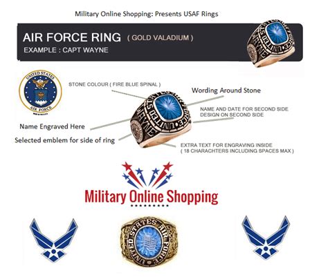 Air Force Military Rings Information