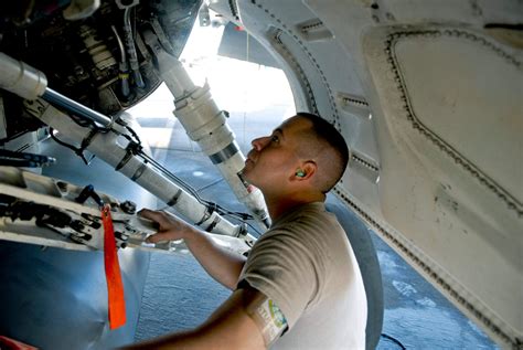 Air Force Plane Mechanic Equipment