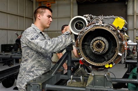 Air Force Plane Mechanic Workshop