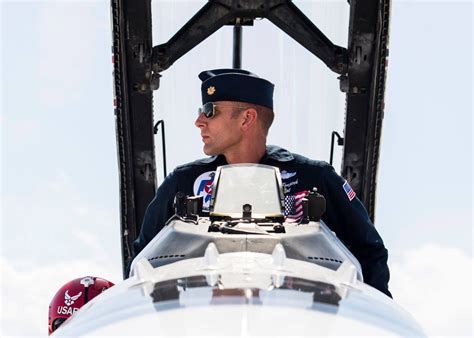 Air Show Pilot Performing at Portsmouth Air Show