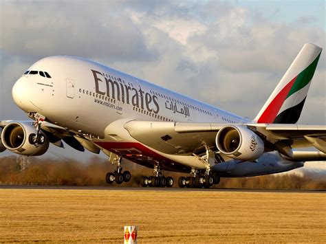 Airbus A380-800 Takeoff