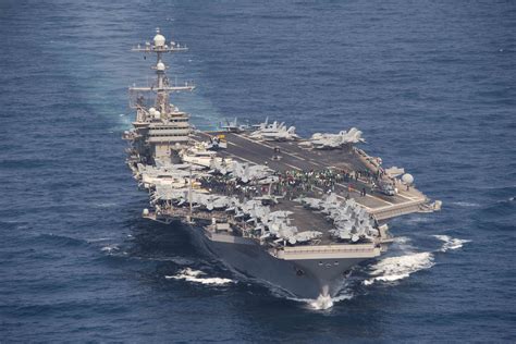 Aircraft on USS John C Stennis