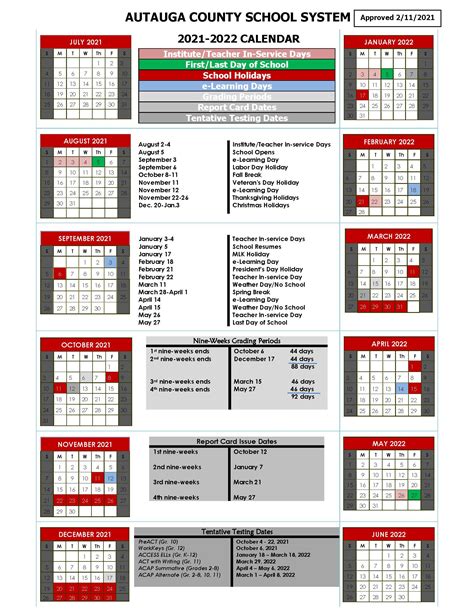 Alachua County Schools Calendar Image 2