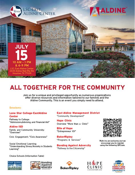 Aldine District Community