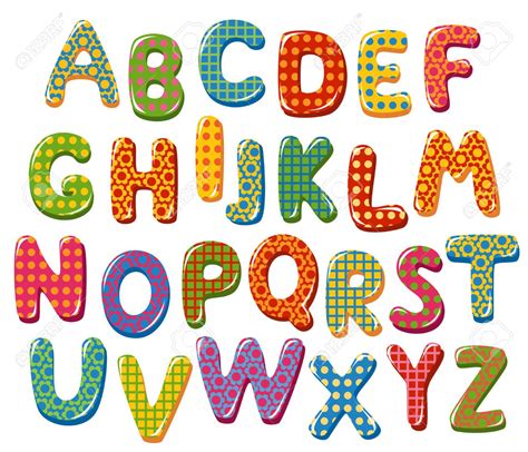 Alphabet Letters Graphic