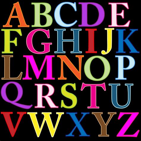 Alphabet Letters Photo