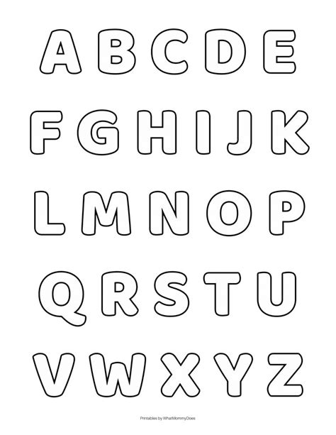 Alphabet Letters Printables