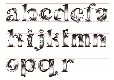 Alphabet Letters Style