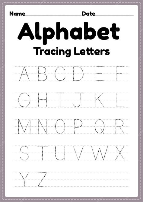 Alphabet Worksheets Image 4