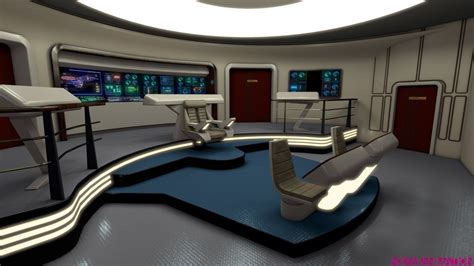 Ambassador Class Starship Bridge